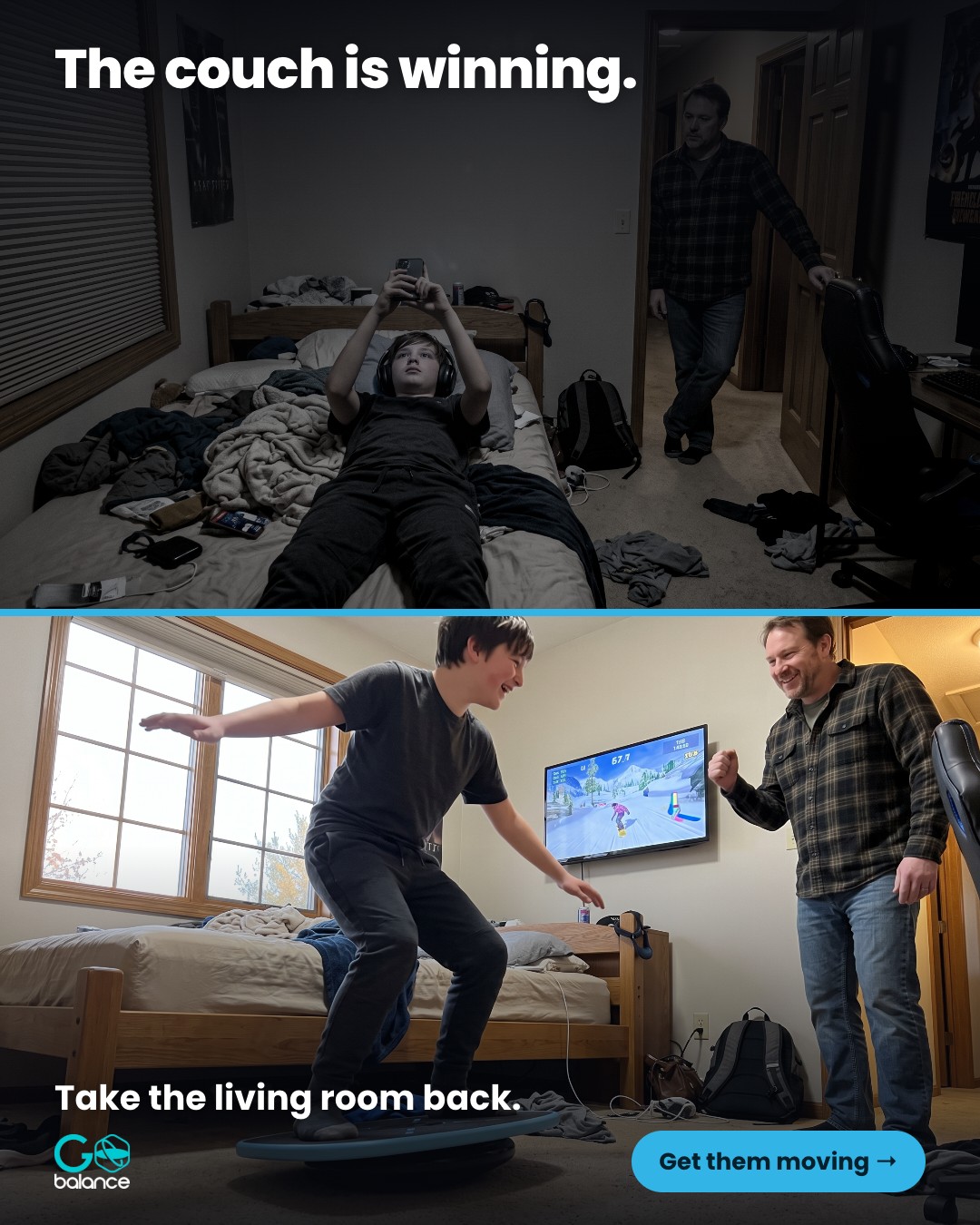 The couch is winning.